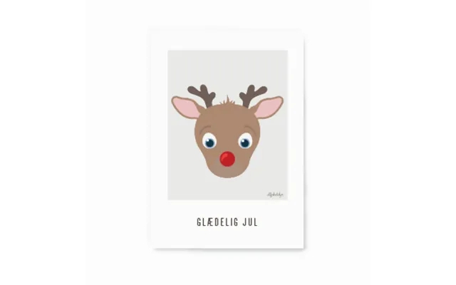 Alfabetdyr reindeer - maxicards product image
