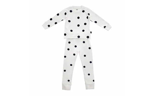 Spotted white pajamas, 6 - 7 year product image