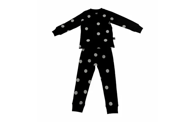 Prikket Sort Pyjamas - 8 År product image