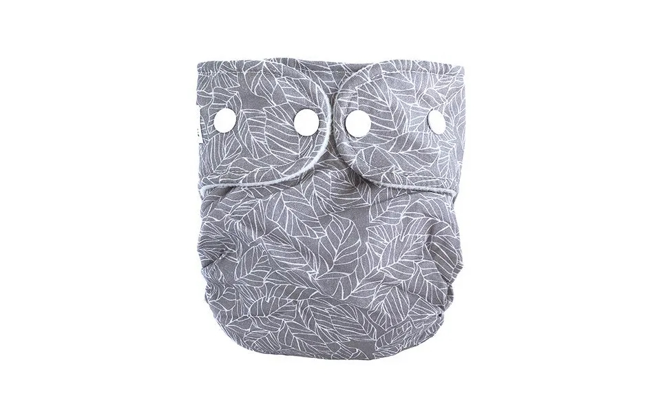 Weecare cover to modern cloth diaper - gray