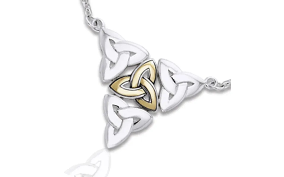 Necklace with triquetra - treenighedssymbolet