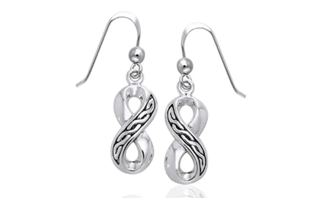 Earrings with infinity sign - infinity product image