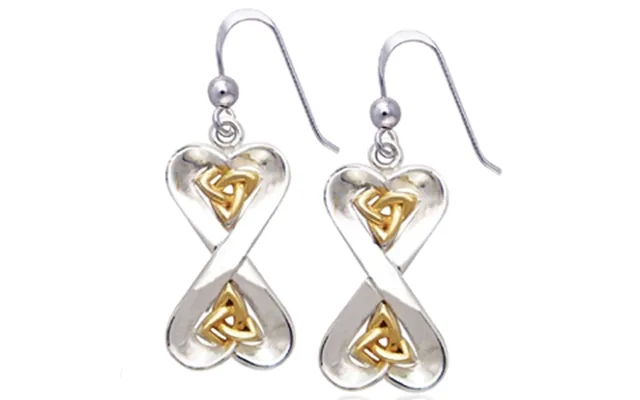Earrings with infinity sign - infinity product image