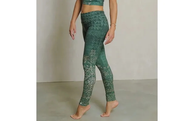 Yoga Leggings Buddhi Emerald - Spirit Of Om product image