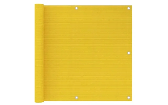 Balcony guard 90x500 cm hdpe yellow product image