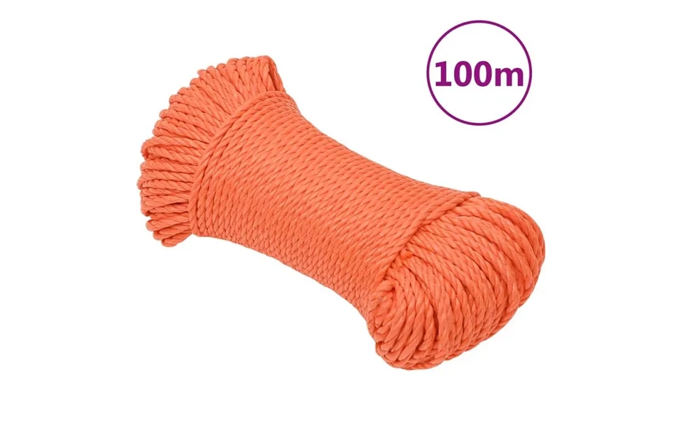 Working Rope 3 Mm 10 M Polypropylene Orange