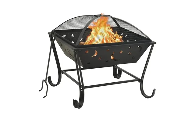 Brazier with poker 62 cm steel product image