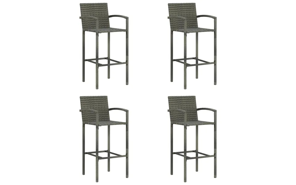 Bar stools 4 paragraph. Poly gray