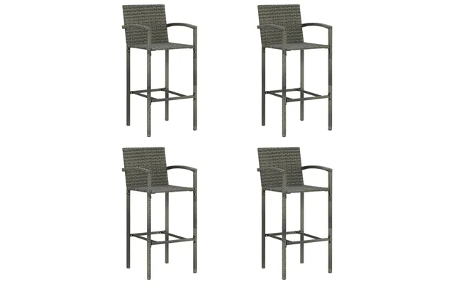 Bar stools 4 paragraph. Poly gray product image