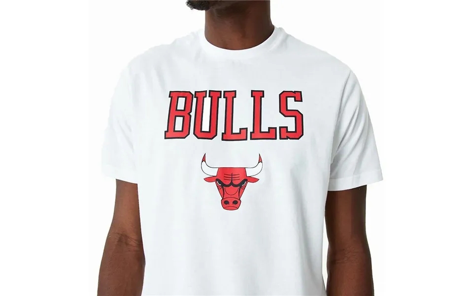 Basketballstrøje new era nba chicago bulls white p