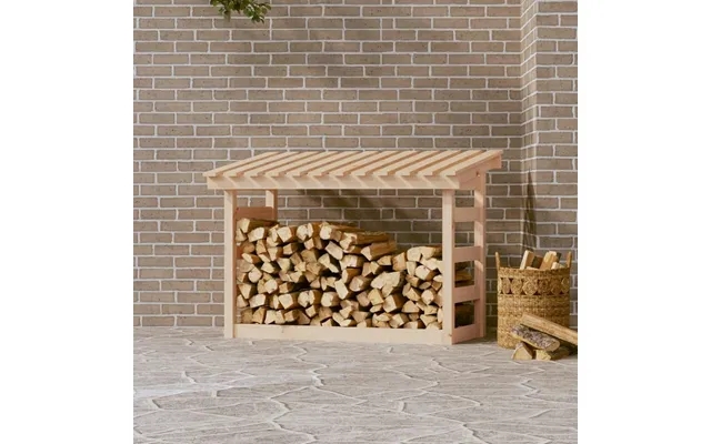 Firewood rack 108x64,5x78 cm massively pine product image