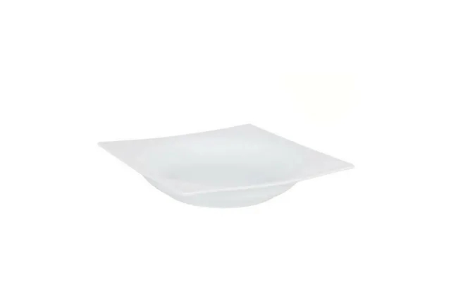 Deep plate zen china white 20 x 20 x 3,5 cm product image
