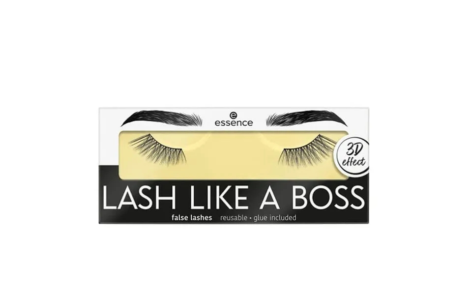False eyelashes essence lash like a boss