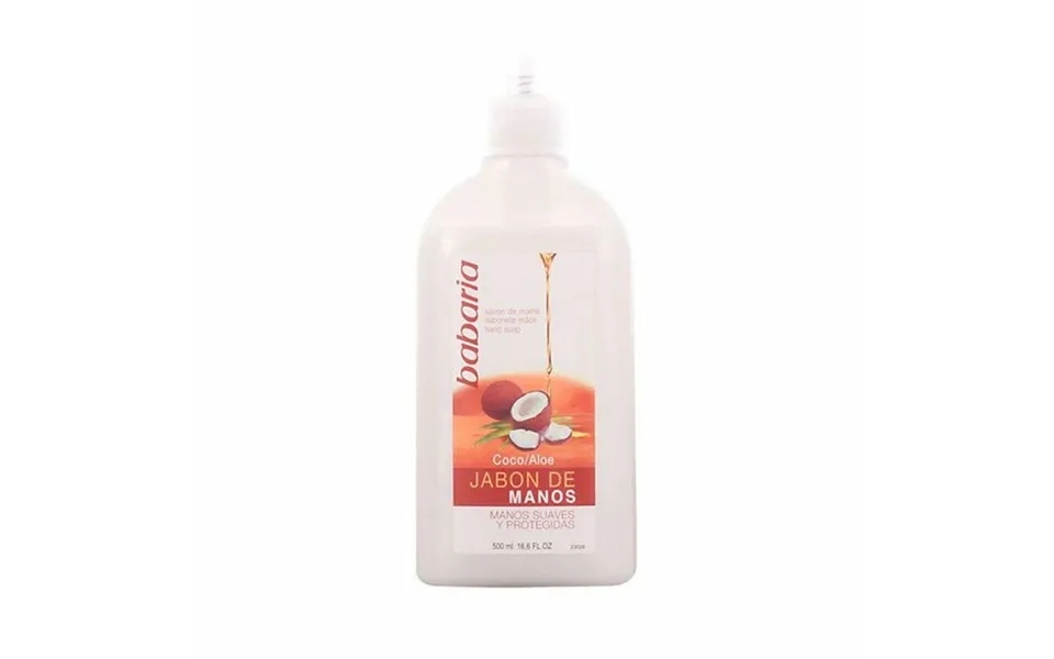 Floating hand soap with aloe vera past, the laws coconut babaria 500 ml