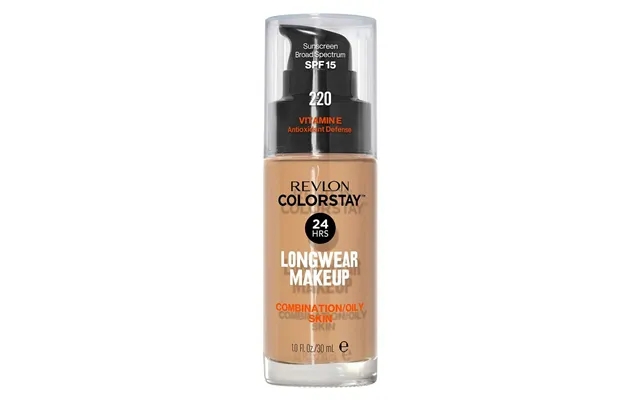 Floating makeup foundation revlon color stay n 220 kind beige spf 15 30 ml product image