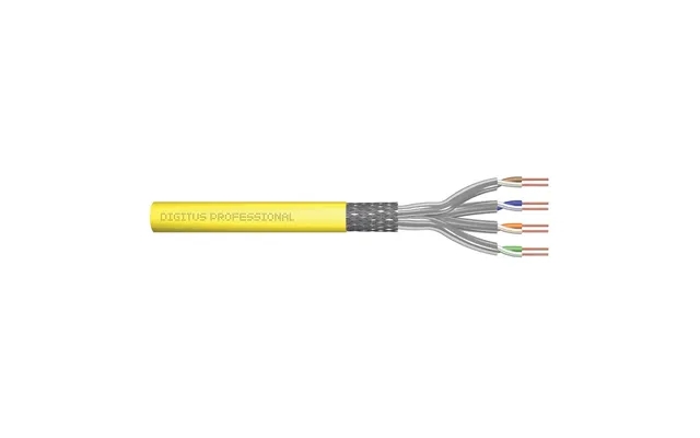 Ftp category 7 pin network cable digitus city assmann dk-1743-a vh-10 1000 m yellow product image