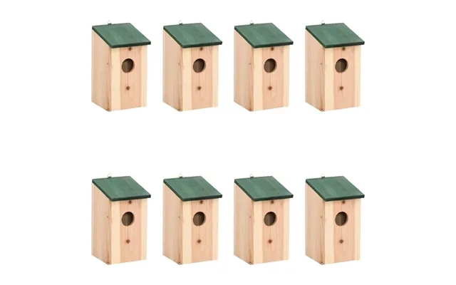 Bird houses 8 paragraph. 12X12x22 cm wood product image