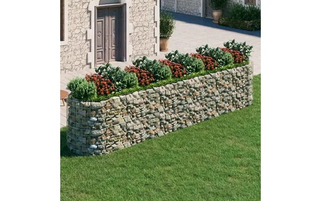 Gabion Raised Bed 500x100x100 Cm Galvanized Iron product image