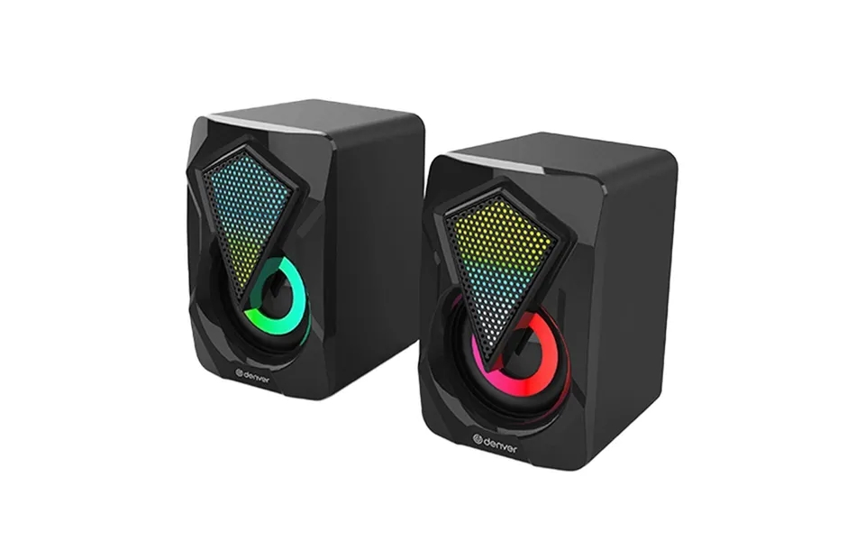 Gaming speakers denver electronics gas500 3w 6w rms