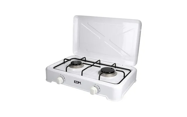 Gas stove edm white metal 46 x 30 x 12 cm product image