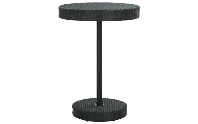 Garden table 75,5x106 cm poly black product image