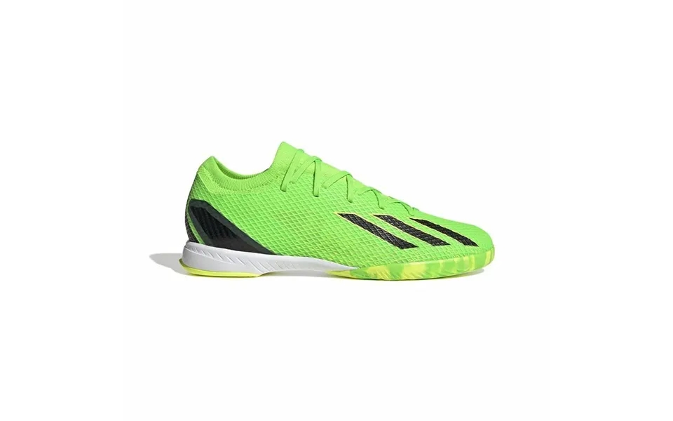 Indoor football boots to adults adidas x speedportal 3 lime green 44