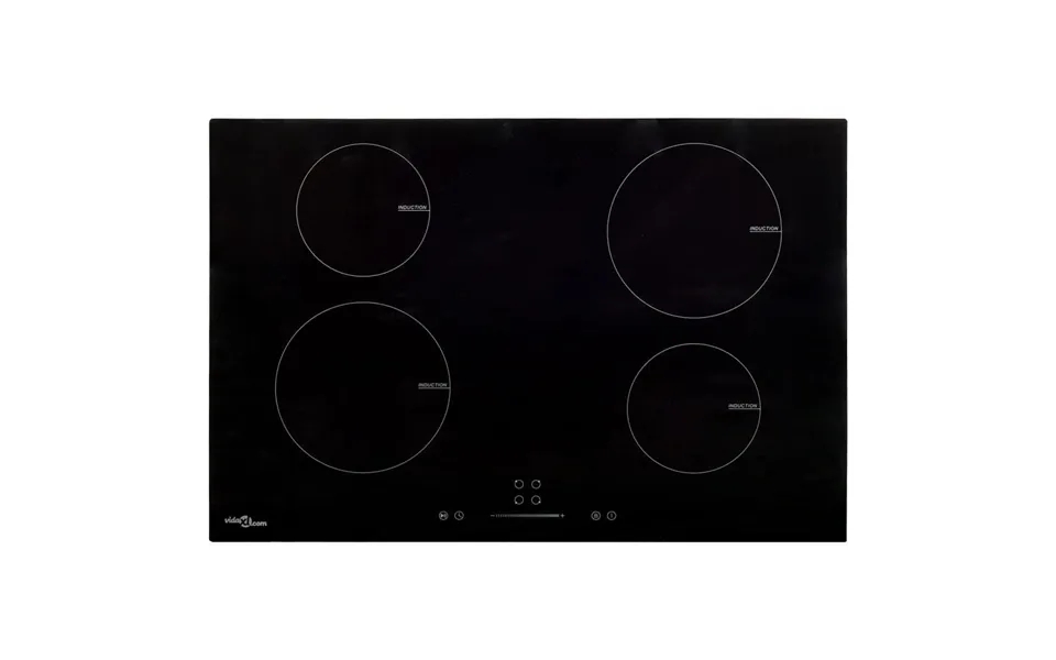 Induction with 4 zones touch control 7000 w 77 cm glass