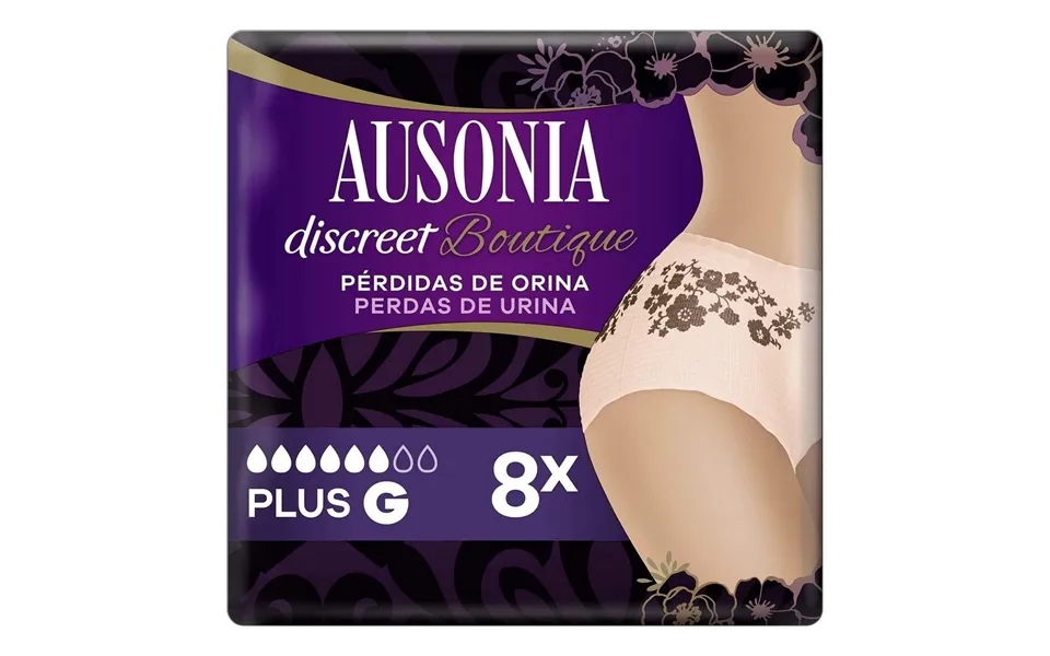 Incontinence sanitary napkins ausonia discreet boutique large 8 expose