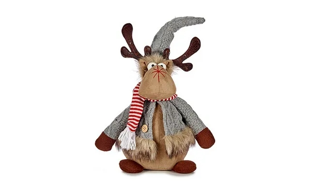 Christmas reindeer gray brown 15 x 43 x 19 cm product image