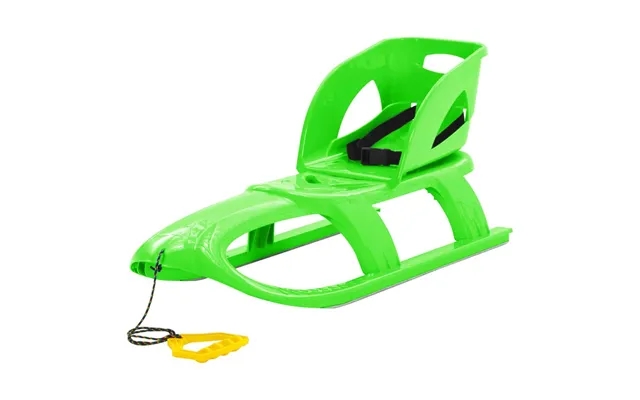 Toboggan with seat 102,5x40x23 cm polypropylene green product image