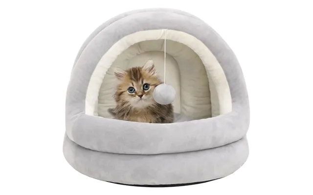 Cat bed 40x40x35 cm gray past, the laws cream product image