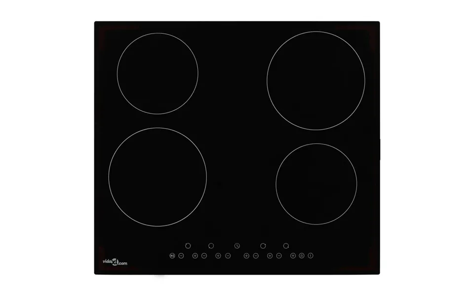 Ceramic hob with 4 burners touch control 6000 w