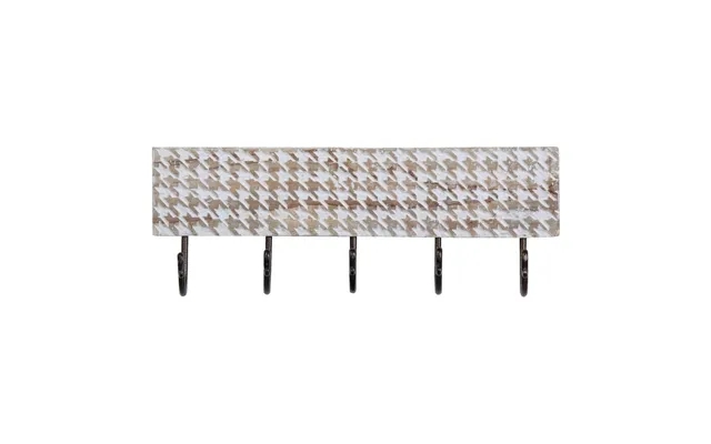 Coat rack to wall 46 x 7 x 16,5 cm metal wood product image