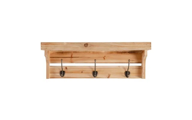 Coat rack to wall 62 x 15 x 21 cm spruce product image