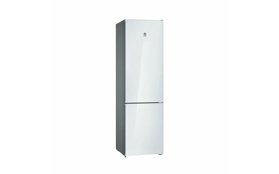 Combined refrigerator balay 3kfd765bi white 203 x 60 cm