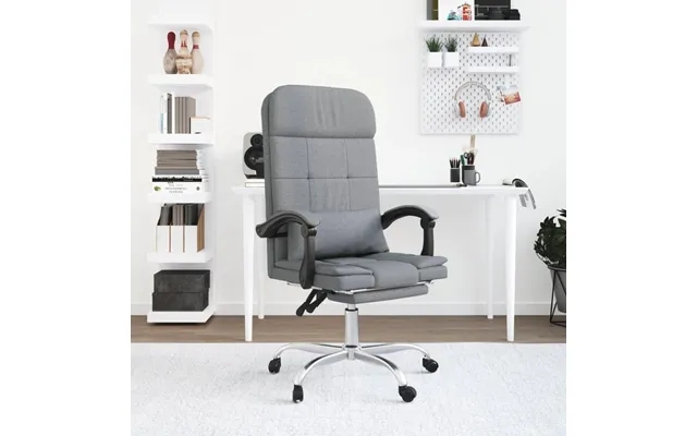 Office with massage function fabric light gray product image