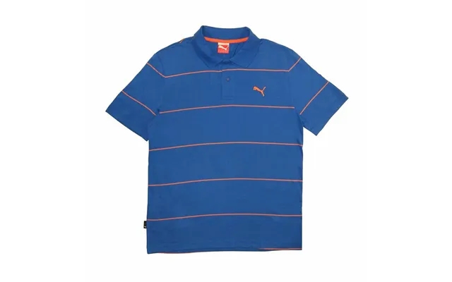 Short sleeve polo shirt to men puma jacquard blue p product image