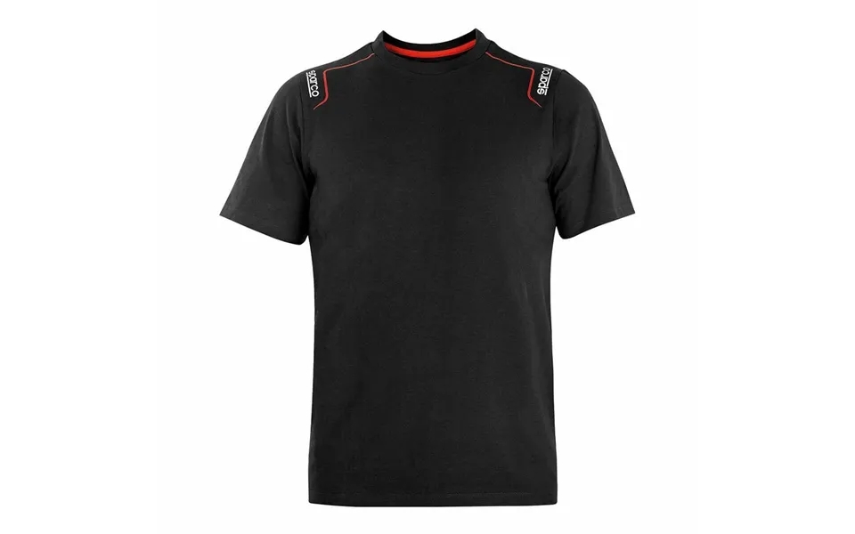 Short sleeve t-shirt sparco tech stretch trenton black m