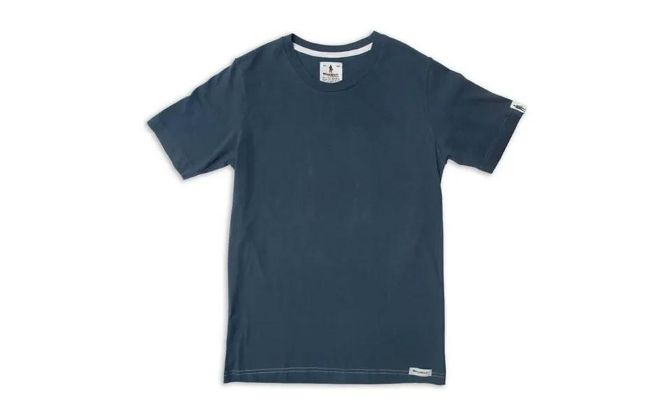 Kortærmet T-shirt Til Mænd Omp Slate Mørkeblå S