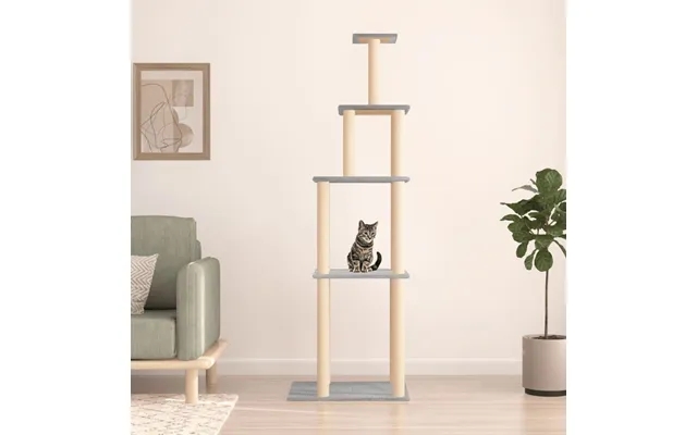 Scratching Post With Sisalstolper 183 Cm Light Gray product image