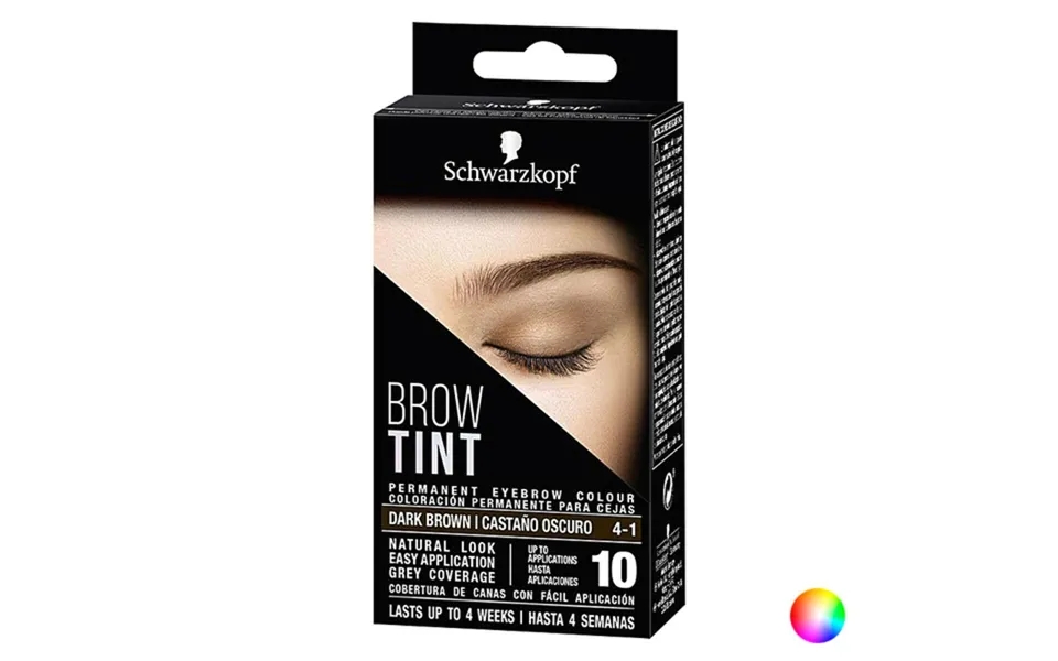 Make-up to eyebrows brow tint syoss 1-1 black