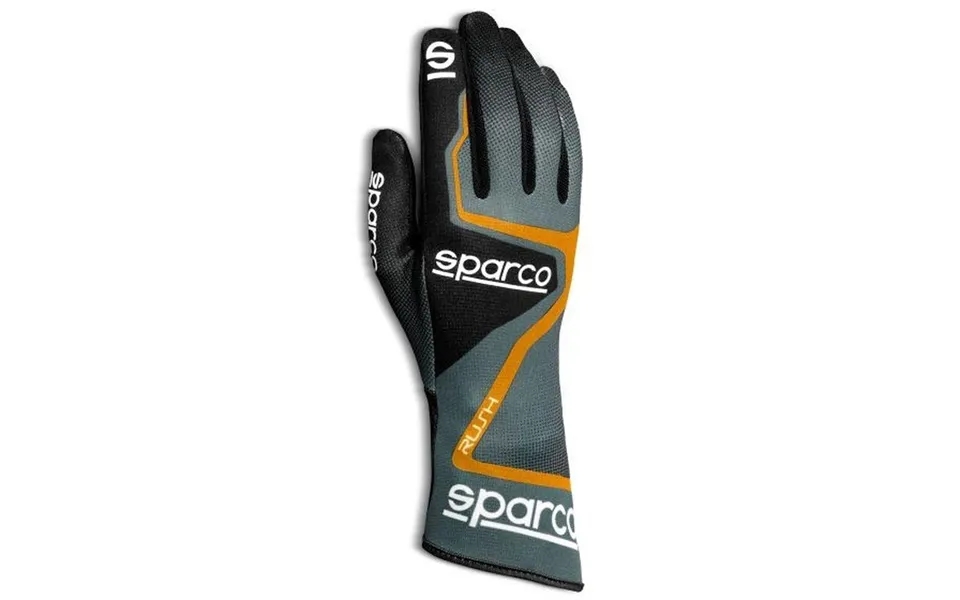 Men s driving gloves sparco rush gray size 7