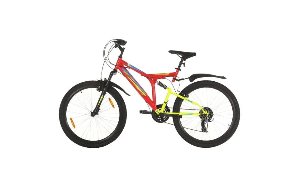 Mountain bike 21 gear 26 inch wheel 49 cm red