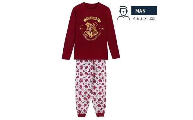 Sleepwear harry pots red adults men xl product image