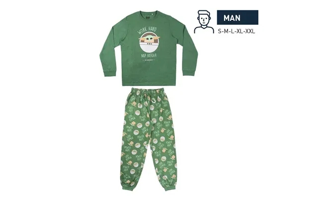 Sleepwear thé mandalorian dark green adults men product image