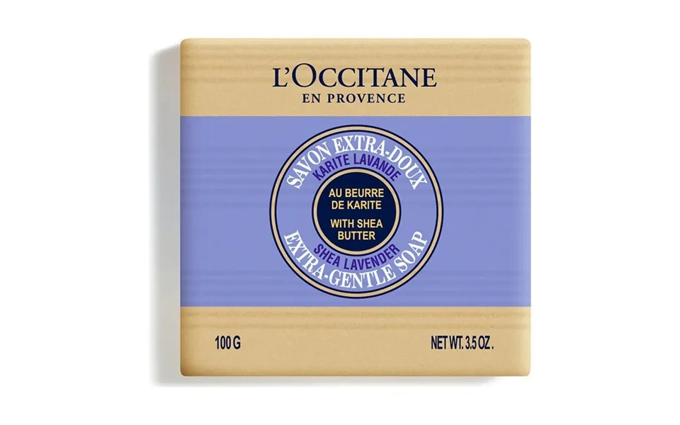 Natural bar of soap l occitane karité lavender shea 100 g