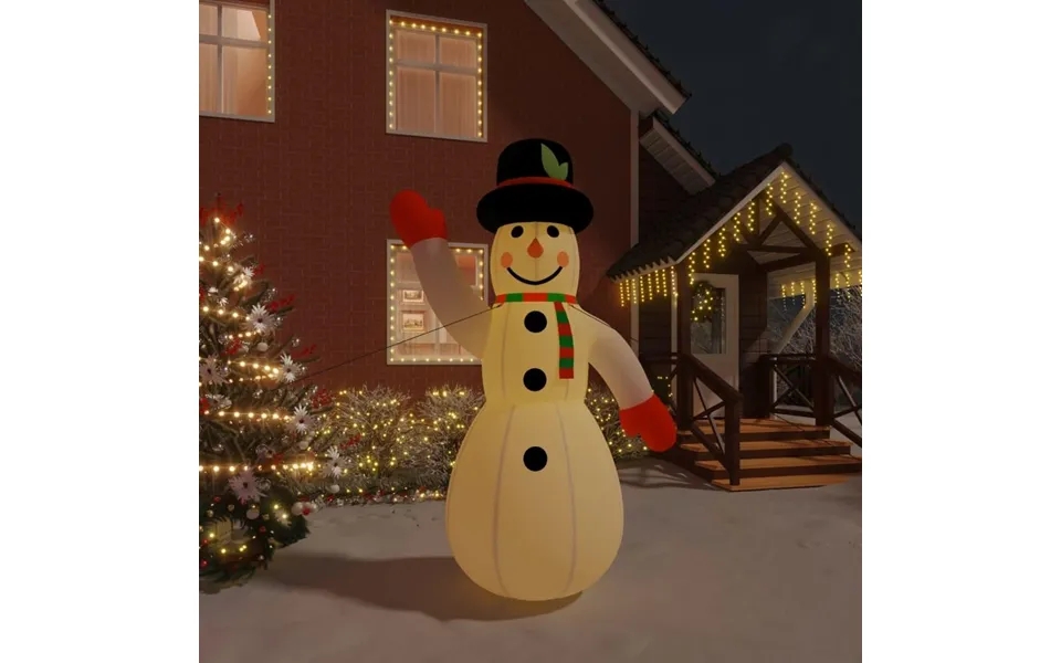 Inflatable snowman with led er 455 cm