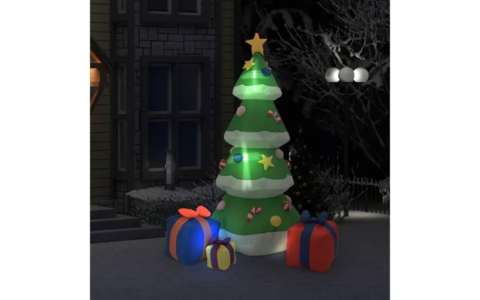 Inflatable christmas tree with part indoor past, the laws outdoor use 240 cm