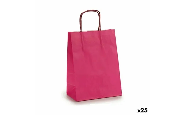 Paper bag 18 x 8 x 31 cm pink 25 devices product image