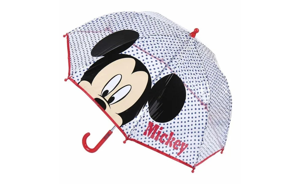 Paraply Mickey Mouse Rød 45 Cm
